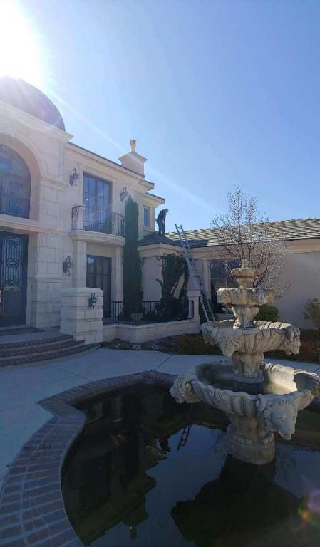 Windows being cleaned in Albuquerque